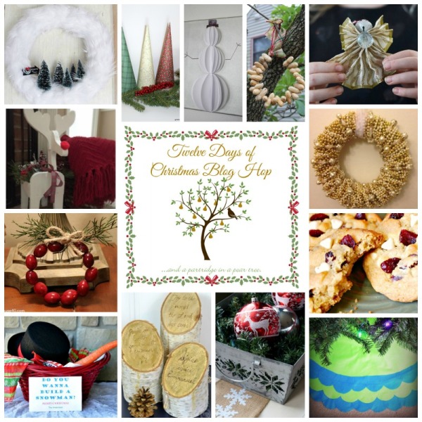 12 Days of Christmas Blog Hop: 15 Talented Bloggers are getting together to share some inspiring Christmas Creations! Check out these DIY projects, Recipes, and Gift Ideas!!! #12DaysOfChristmasBlogHop