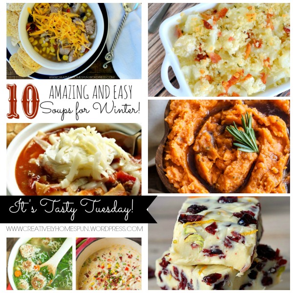 Tasty Tuesday 12/1 Link Party! #linkparty #roundup #wintermeals